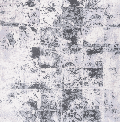 فرش ماشینی وینتیج کالکشن نقره کد 145004